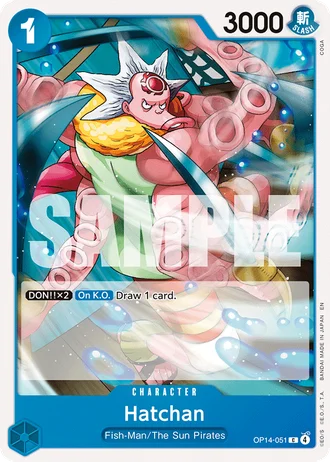 Hatchan (OP14-051) — The Azure Sea's Seven (OP14-EB04)