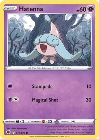 Hatenna #018/073 — Trick or Trade 2022