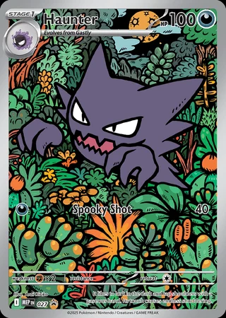 Haunter #027 — MEP Black Star Promos