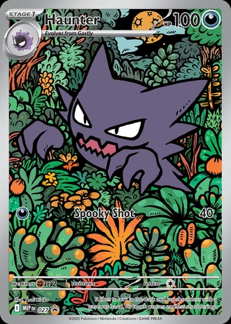 Haunter #027 — MEP Black Star Promos