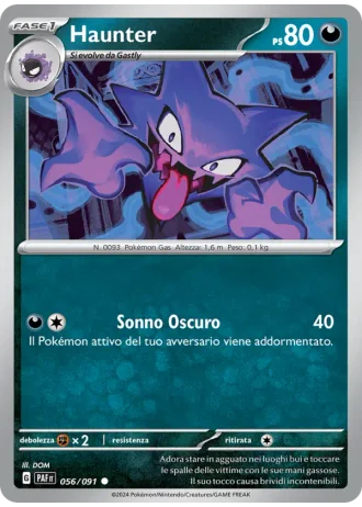 Haunter #056/91 — Destino di Paldea