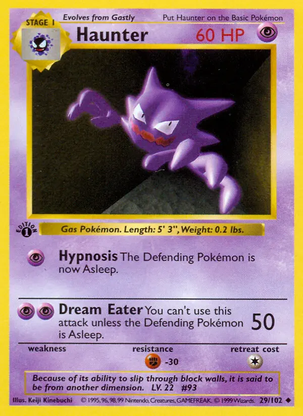 Haunter (1ª Edizione) #29 — Set Base (1ª Edizione)
