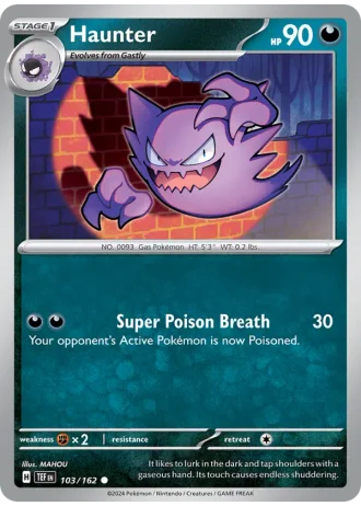 Haunter #103/162 — Temporal Forces