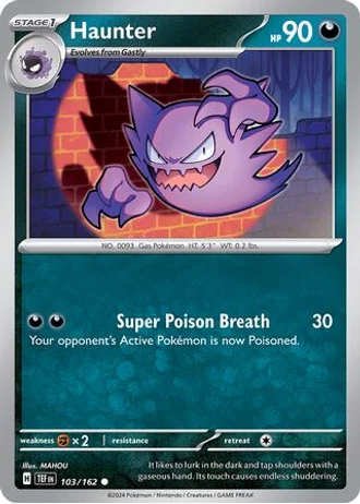 Haunter #103/162 — Trick or Trade 2024