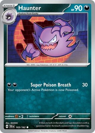 Haunter #103/162 — Trick or Trade 2024