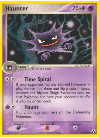 Haunter #35/92 — Legend Maker