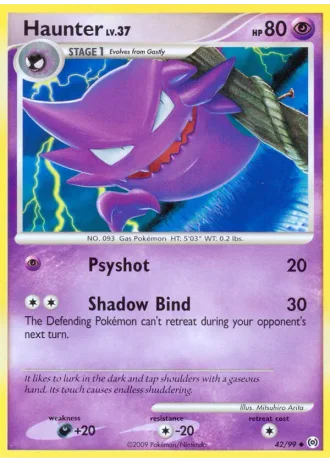 Haunter #42/99 — Arceus