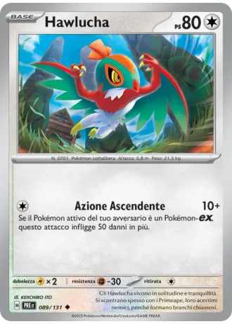 Hawlucha #089 — Evoluzioni Prismatiche