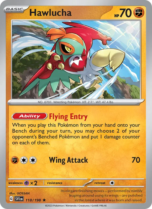 Hawlucha #118/198 — World Championships 2024