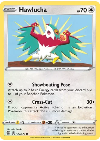 Hawlucha #127/172 — Brilliant Stars