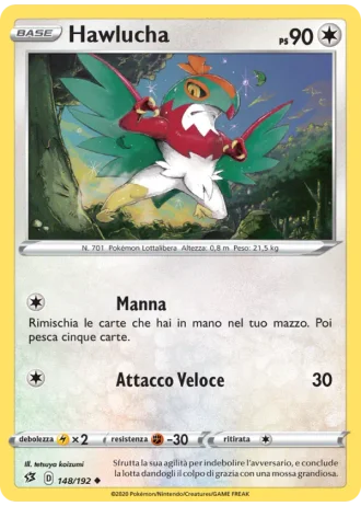 Hawlucha #148/192 — Fragore Ribelle