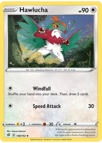 Hawlucha #148/192 — Rebel Clash