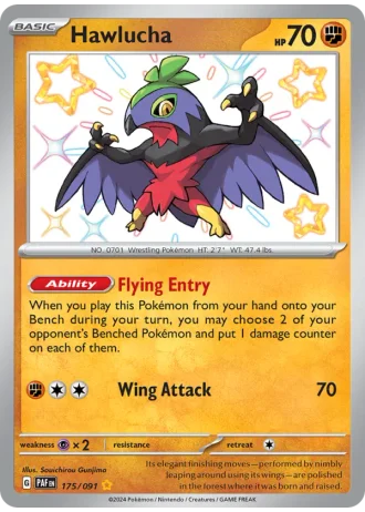 Hawlucha #175/91 — Paldean Fates