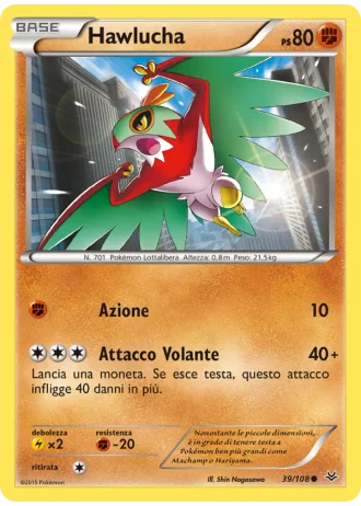 Hawlucha #39/108 — Furie Volanti