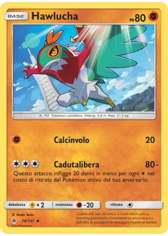 Hawlucha #70/131 — Apocalisse Di Luce