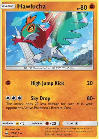 Hawlucha #70/131 — Forbidden Light