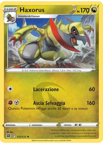 Haxorus #112/172 — Astri Lucenti