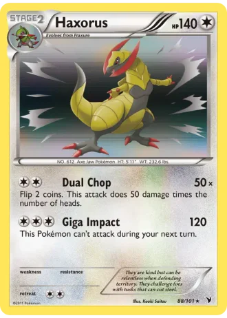 Haxorus #88/101 — Noble Victories