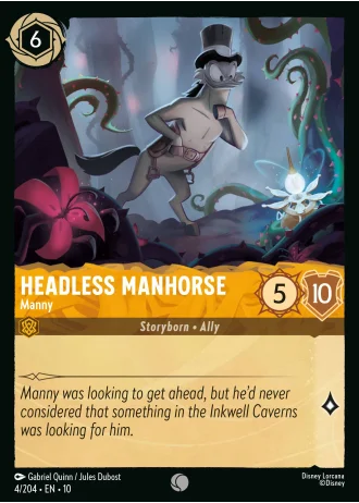 Headless Manhorse - Manny #4/204 — Whispers in the Well