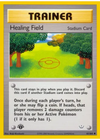 Healing Field (1st Edition) #61/64 — Neo Revelation (1st Edition)