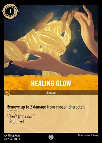 Healing Glow #28/204 — The First Chapter