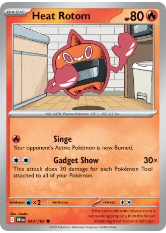 Heat Rotom #043 — Destined Rivals