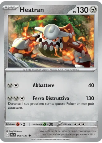 Heatran #068 — Evoluzioni Prismatiche