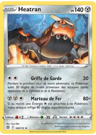 Heatran #100 — Stars Étincelantes