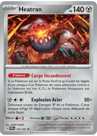 Heatran #123 — Mascarade Crépusculaire