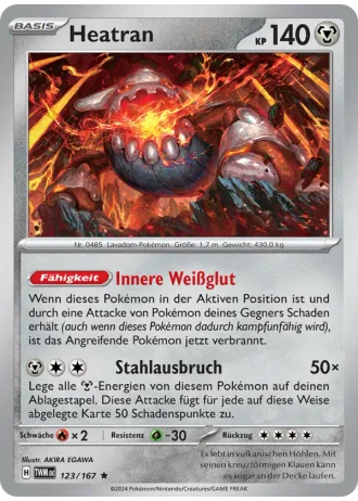 Heatran #123 — Maskerade im Zwielicht