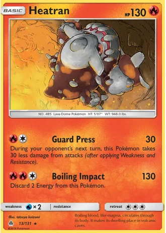 Heatran #13/131 — Forbidden Light
