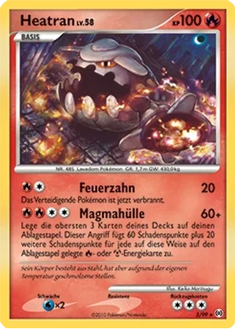 Heatran #3/99 — Arceus