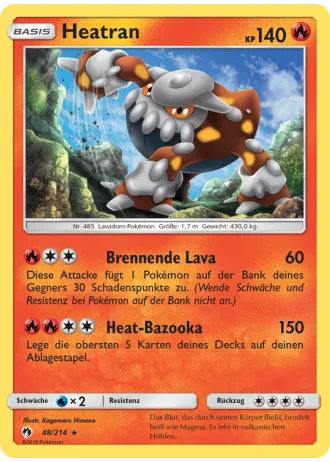 Heatran #48/214 — Echo des Donners