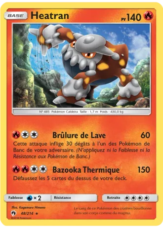 Heatran #48/214 — Tonnerre Perdu