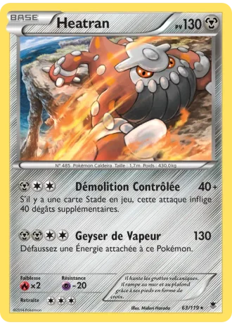 Heatran #63/119 — Vigueur Spectrale