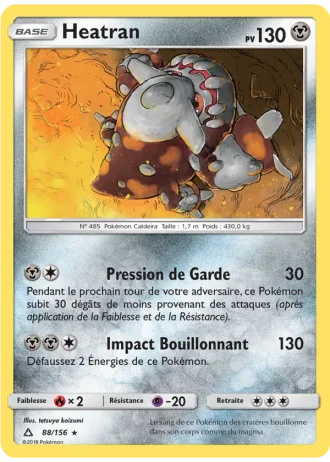 Heatran #88/156 — Ultra-Prisme