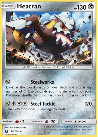 Heatran #98/168 — Celestial Storm