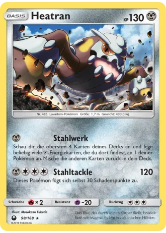 Heatran #98 — Sturm Am Firmament