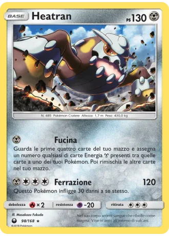 Heatran #98/168 — Tempesta Astrale
