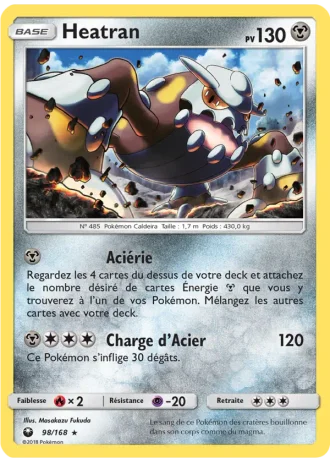 Heatran #98/168 — Tempête Céleste