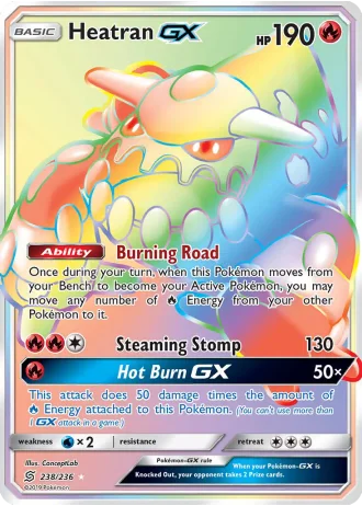 Heatran GX #238/236 — Unified Minds