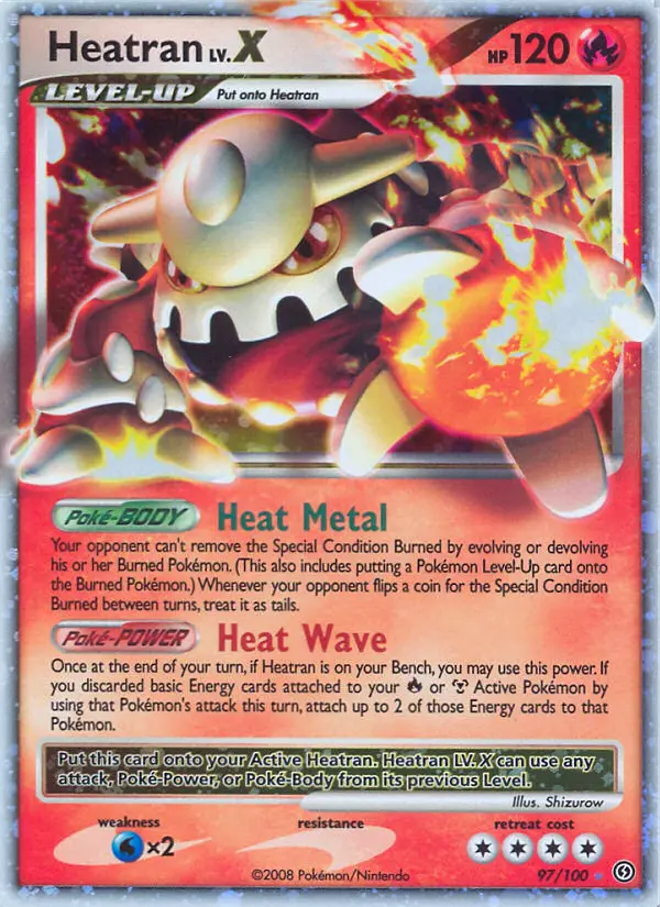Heatran LIV.X #97 — Fronte di Tempesta