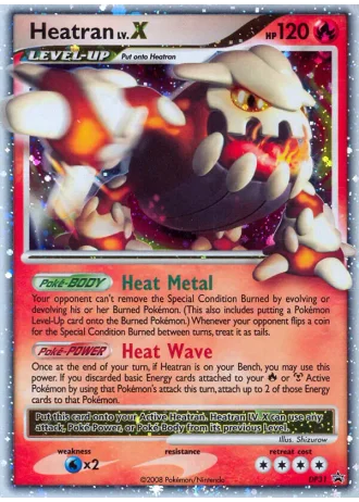 Heatran LV.X DP31 — Diamond & Pearl Promos