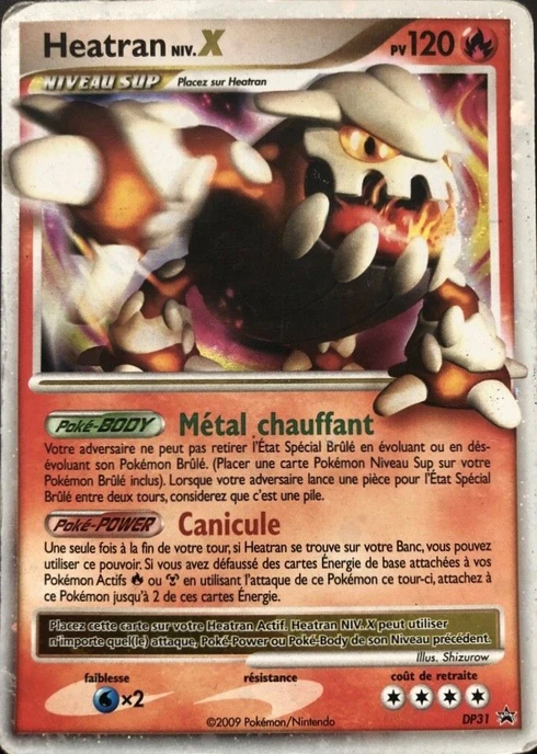 Heatran Niv.X DP31 — Diamant & Perle Promos