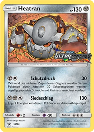 Heatran SM96 — Sonne & Mond Promos