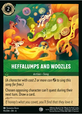 Heffalumps and Woozles #95/204 — Azurite Sea