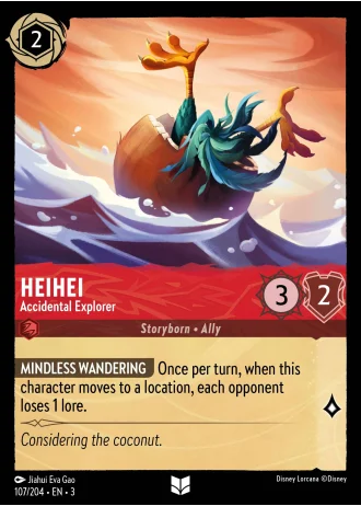 HeiHei - Accidental Explorer #107/204 — Into the Inklands