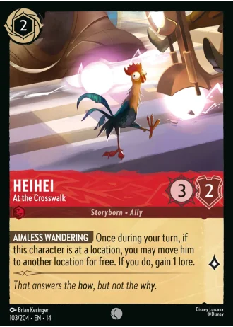 Heihei - At the Crosswalk #103/257 — Hyperia City