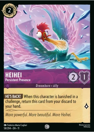 HeiHei - Persistent Presence #58/204 — Winterspell