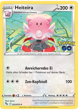Heiteira #052/78 — Pokémon GO